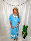 Sky Blue Sail Dress