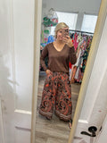 Rustic Paisley Pants
