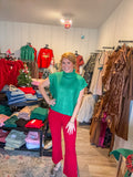 Evergreen Stardust Top