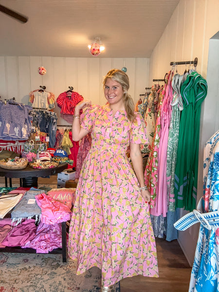Sun petal Pink Dress