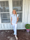 Sunday Best Ruffle Blouse
