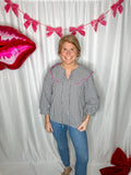 Gingham Darling Blouse