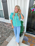 Emerald Tide Blouse