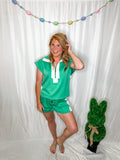 Kelly Green Zipper Set