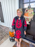 Midnight Flame Dress