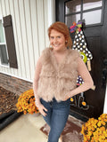 Midnight Fur Vest