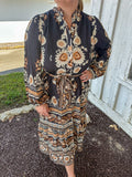 Harvest Floral Dress
