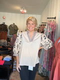 Neutral Bloom Top