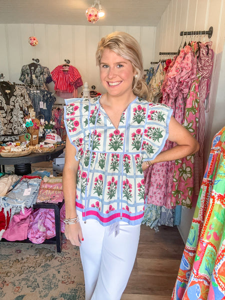 Blossom Boldly Top