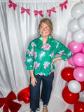 Verdant Green Blouse