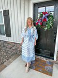 Blue Ivory Dress