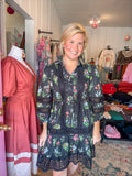 Petals After Dark dress