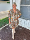 Rustwood Floral Dress
