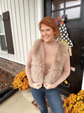 Midnight Fur Vest