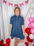 Sweetheart Denim Mini