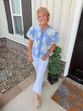 Floral Embroidered Blouse