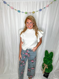 Floral Jeans