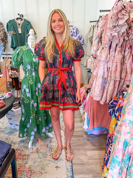 Garnet Garden Dress