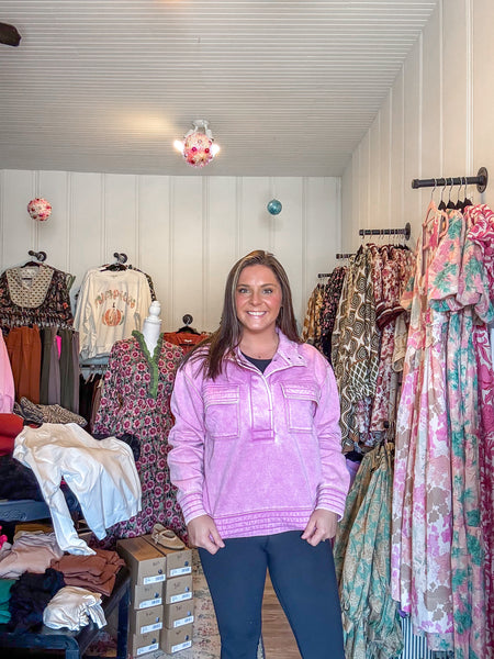 Prairie Blossom Pullover