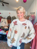 Leaf Me Pretty Sweater