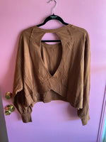 Back to cool long sleeve rust