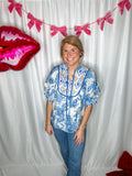 Blue Lotus Breeze Blouse
