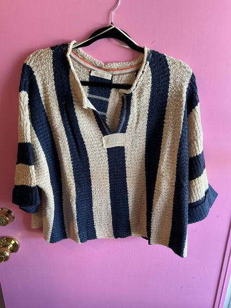 Sand and Indigo Sweater