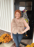 Midnight Fur Vest