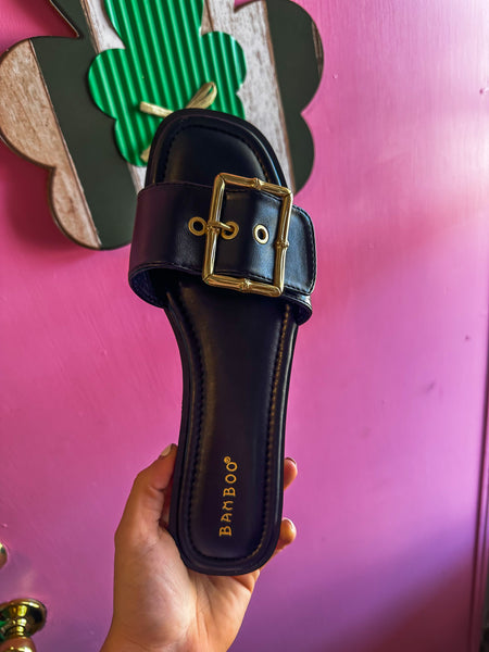Buckle & Bold Sandals