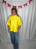 Yellow sweater