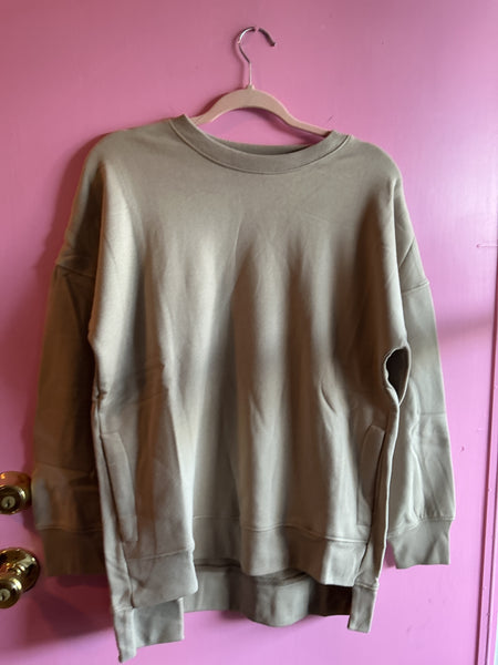 Mocha Zenana Sweatshirt