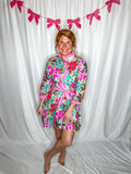 Neon Flower Dress