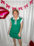 Kelly Green Clover Dress
