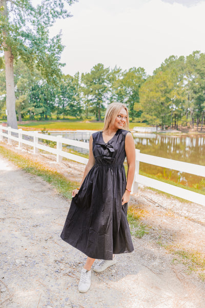 Midnight Bows Dress