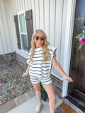 Classic Stripe Knit Set
