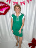 Kelly Green Clover Dress