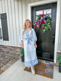 Blue Ivory Dress