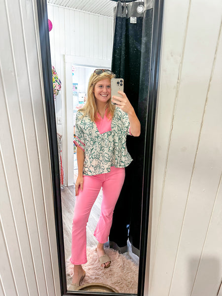 Flamingo Pop Denim Kan Can