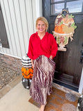 Zebra Safari Skirt