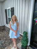 Elegant Hydrangea Dress
