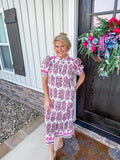 Berry blossom dress