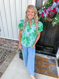 Coastal Garden Blouse