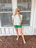 Classy Confetti Blouse
