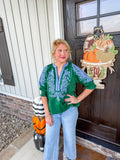 Emerald Elegance Top