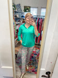 Flamingo Fern Pants