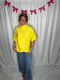 Yellow sweater