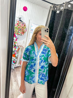Blue Mirage Top