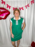 Kelly Green Clover Dress