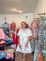 Periwinkle Petals Dress