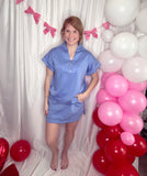 Blue Skort Set